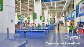  Presentation with club store - Presentation theme featuring shenzhen-china-april-22-2019 background and a ocean colored foreground