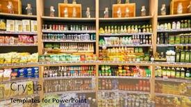  Presentation with sauces - Slide set enhanced with shenzhen-china-circa-april-2019 background and a coral colored foreground