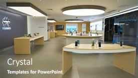  Presentation with huawei - PPT theme enhanced with shenzhen-china-circa-april-2019 background and a coral colored foreground