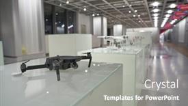  Presentation with consumer electronics - PPT layouts with shenzhen-china-circa-april-2019 background and a gray colored foreground