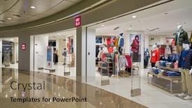  Presentation with retailer - Theme with shenzhen-china-circa-november-2019 background and a coral colored foreground