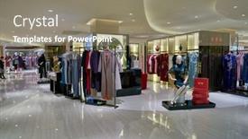  Presentation with china shopping - Slide set with shenzhen-china-circa-november-2019 background and a gray colored foreground