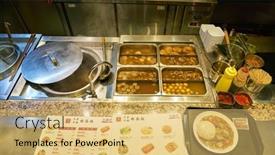  Presentation with china food - 