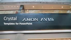  Presentation with china shopping - PPT theme featuring shenzhen-china-circa-november-2019 background and a ocean colored foreground