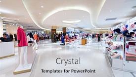  Presentation with china shopping - Theme enhanced with shenzhen-china-february-05-2016 background and a light gray colored foreground