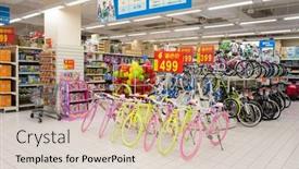  Presentation with retail walmart - PPT layouts enhanced with shenzhen-china-jan-22-walmart background and a  colored foreground