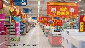  Presentation with retail walmart - Cool new PPT layouts with shenzhen-china-jan-22-walmart backdrop and a soft green colored foreground