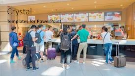  Presentation with international food - 