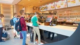  Presentation with international food - 