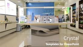  Presentation with south korean - Presentation theme having shenzhen-china-may-25-2015 background and a coral colored foreground