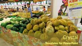  Presentation with china economic - Presentation design enhanced with shenzhen-china-september-29-2013 background and a tawny brown colored foreground