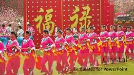  Presentation with china culture - Slides featuring shenzhen-january-22-chinese-new background and a red colored foreground