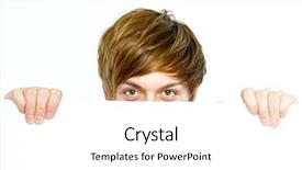  Presentation with shield - Presentation theme enhanced with shield background and a white colored foreground