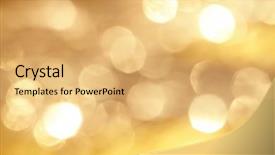  Presentation with holiday - PPT layouts featuring shimmer light - holiday gold background background and a yellow colored foreground