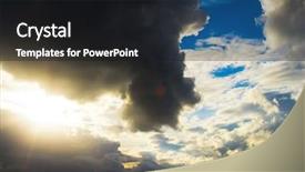  Presentation with light in dark - Audience pleasing slide set consisting of shining angel - nasty day light and dark backdrop and a black colored foreground