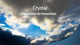  Presentation with spectacular - Audience pleasing slides consisting of shining angel - sun divine spectacular cloudscape backdrop and a  colored foreground