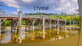  Presentation with indo japan - Audience pleasing PPT layouts consisting of bridge of ise grand shrine backdrop and a light blue colored foreground