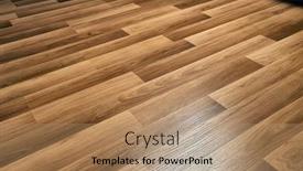  Presentation with reflecting - Amazing slides having shiny-clean-wooden-floor-reflecting backdrop and a coral colored foreground