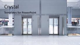  Presentation with lift - Amazing PPT theme having literacy - three students with books backdrop and a ocean colored foreground