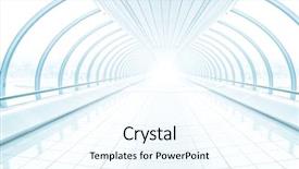  Presentation with shiny - Audience pleasing PPT layouts consisting of shiny floor - spacious diminishing transparent hallway backdrop and a cool aqua colored foreground