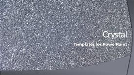  Presentation with shiny - Slide deck enhanced with shiny glimmering silver texture background and a gray colored foreground
