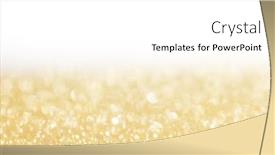  Presentation with christmas party - Presentation consisting of shiny-golden-bokeh-glitter-lights background and a white colored foreground
