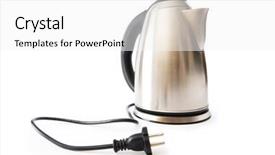  Presentation with shiny - Amazing slide deck having shiny kettle isolated on the white background backdrop and a white colored foreground