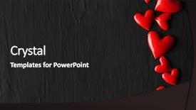  Presentation with shiny - Beautiful theme featuring shiny red hearts on dark backdrop and a  colored foreground