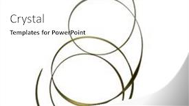  Presentation with ribbon-green - Cool new theme with shiny-satin-ribbon-in-green backdrop and a white colored foreground