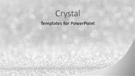  Presentation with silver abstract - Audience pleasing PPT layouts consisting of shiny-silver-bokeh-glitter-lights backdrop and a light gray colored foreground
