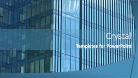  Presentation with skyscraper - Slide set enhanced with shiny-skyscraper-with-moving-clouds background and a teal colored foreground