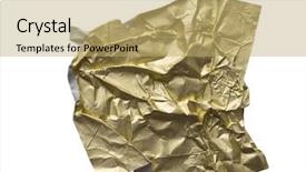  Presentation with shiny - Slides having shiny wrinkled paper background and a yellow colored foreground