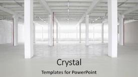  Presentation with empty - Colorful slide set enhanced with blue sky and white cloud backdrop and a sky blue colored foreground