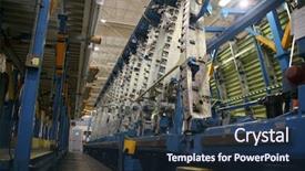  Presentation with aerospace - Amazing slides having ship build - inside aerospace production facility backdrop and a  colored foreground