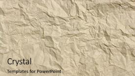  Presentation with paper - PPT theme having ship crashes - crushed grunge paper background background and a soft green colored foreground