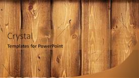  Presentation with ship rope - Colorful slide set enhanced with ship-rope-border-at-wooden backdrop and a gold colored foreground