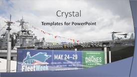  Presentation with fleet - Cool new PPT layouts with ship-tour-uss-kearsarge-lhd backdrop and a  colored foreground