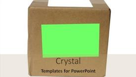  Presentation with shipping - Theme featuring shipping-box-cardboard-box-isolated background and a coral colored foreground