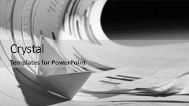  Presentation with tsunami - Cool new slide deck with  backdrop and a  colored foreground.