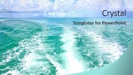  Presentation with engine ships - Slides with ships engine - leave the past behind background and a light blue colored foreground