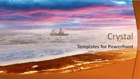  Presentation with atlantic - Cool new presentation with shipwreck-in-the-atlantic-ocean backdrop and a lemonade colored foreground