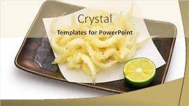  Presentation with japanese - Slide deck enhanced with shirauo-japanese-icefish-tempura background and a lemonade colored foreground