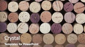  Presentation with cork - PPT theme featuring oil gas engineering engineer hard background and a coral colored foreground.