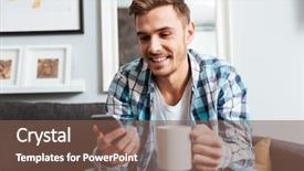  Presentation with cage - Audience pleasing slide deck consisting of shirt in a cage backdrop and a violet colored foreground