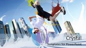  Presentation with ceiling designs abstract architecture white - Slides featuring shirt on an abstract background background and a light blue colored foreground