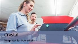  Presentation with last - Presentation enhanced with shirt to make the print background and a seafoam green colored foreground