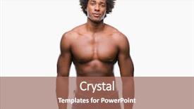  Presentation with american indian culture - Cool new theme with shirtless man showing nude body backdrop and a coral colored foreground