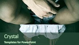  Presentation with toilet training - Cool new PPT theme with septic - detail of a young caucasian backdrop and a tawny brown colored foreground