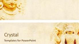  Presentation with shiva - Colorful PPT theme enhanced with shiva - collection of grunge background backdrop and a cream colored foreground
