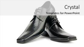  Presentation with manufacture shoes - Theme consisting of shoes isolated on the white background and a white colored foreground